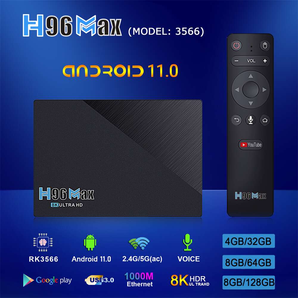 Get More Done with H96 Max RK3566 Rockchip RK3566 streaming player