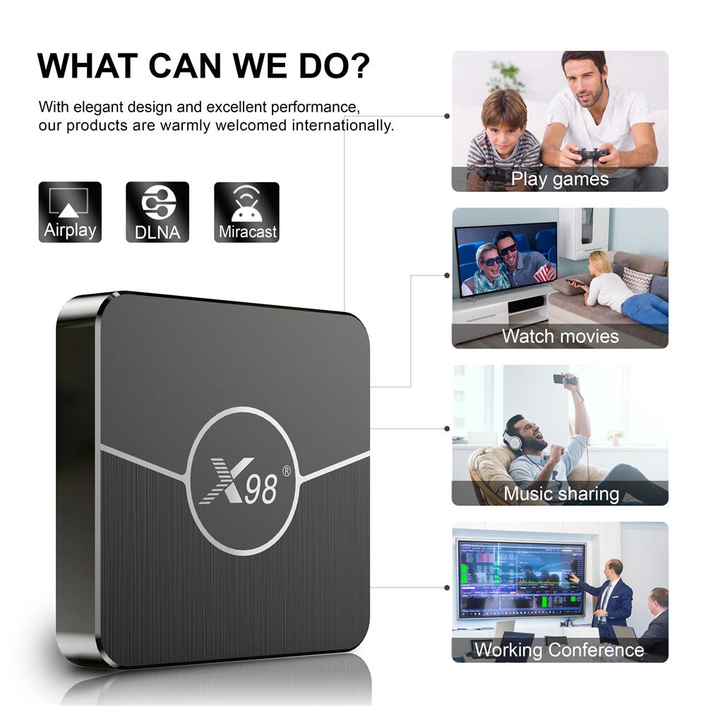 Get More Done with X98Plus Amlogic S905W2 android tv box