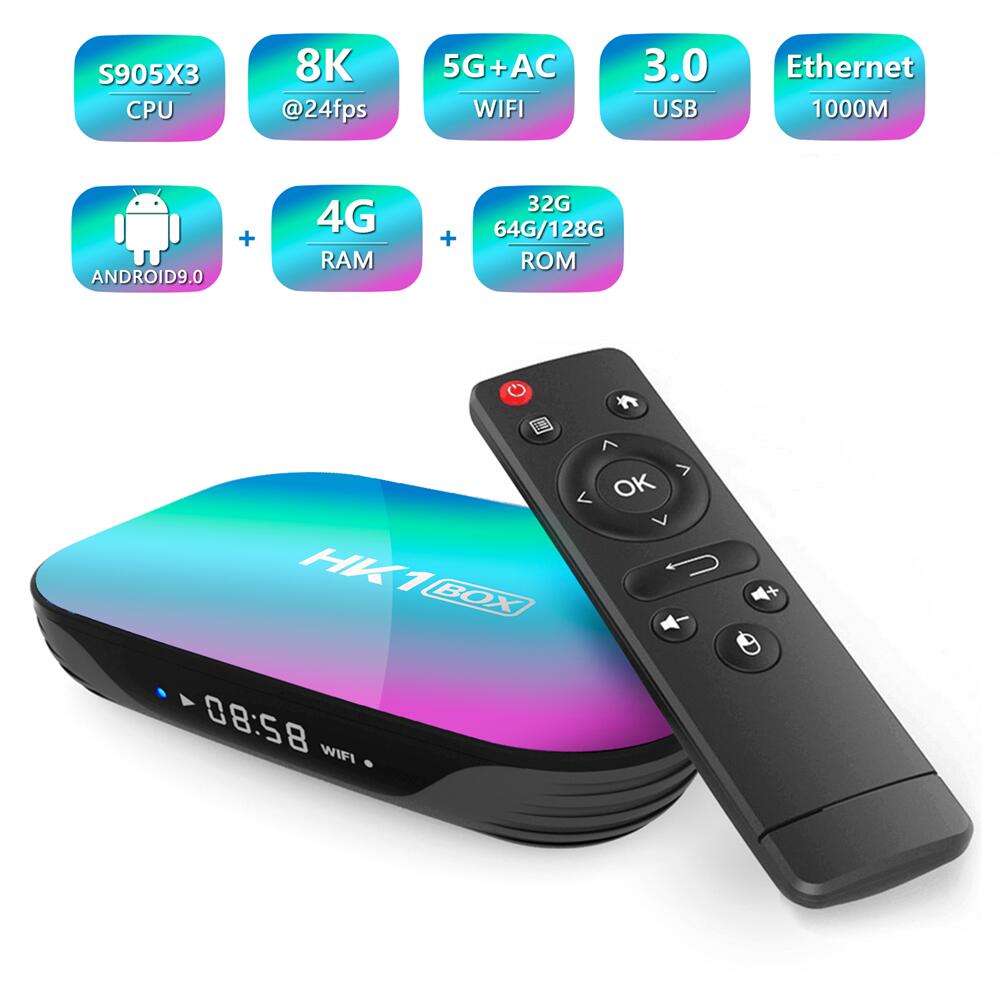 Unleash Power with HK1 BOX Amlogic S905X3 streaming player