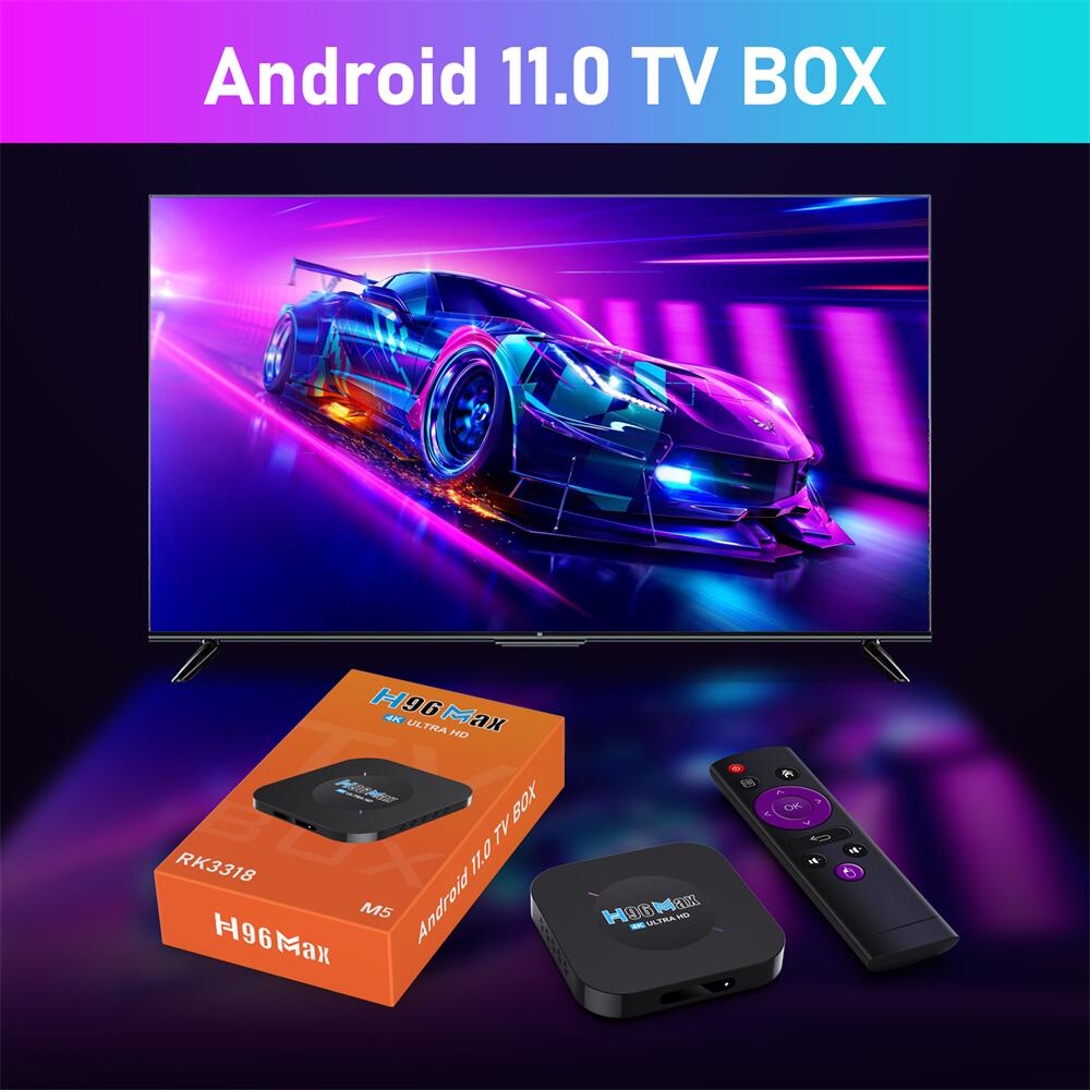 The Magic of H96 Max M5 RockChip RK3318 ott tv box in Your Living Room