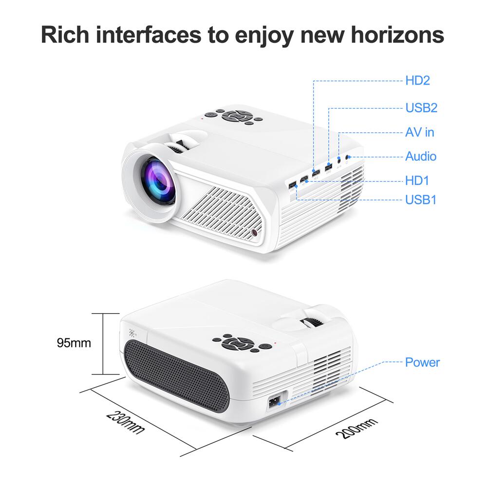 Get More Done with H96Max PJ-X6 Allwinner H713 android Projector