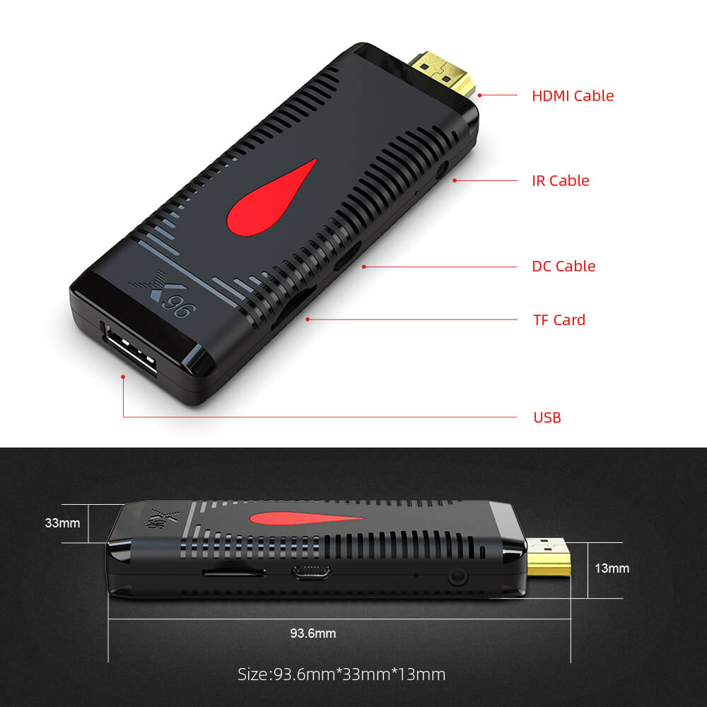 Experience Ultra HD with X96 S400 Allwinner H313 android TV Stick