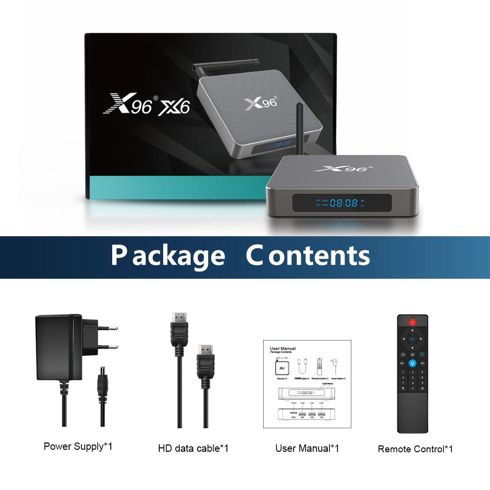 X96 X6 Rockchip RK3566 smart tv box: Redefining TV Box Experience