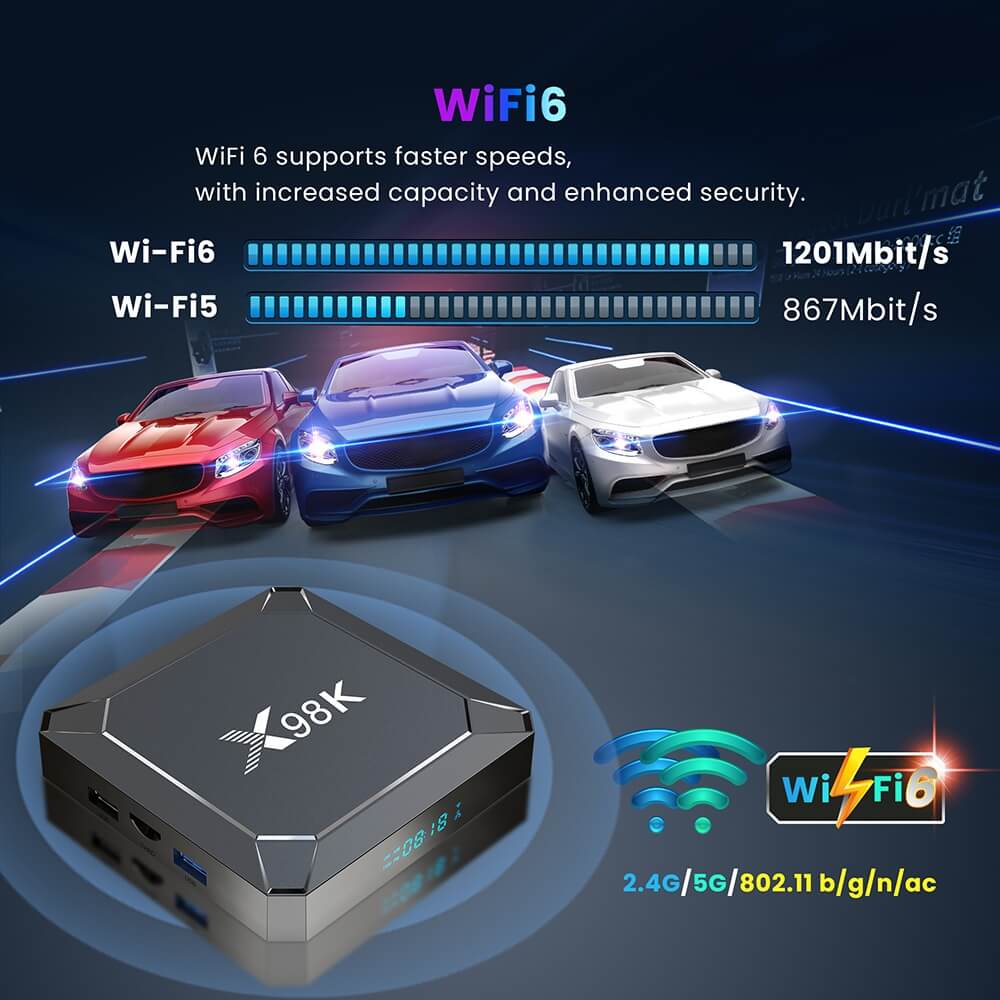 X98K RockChip RK3528 android tv box: Revolutionizing Home Entertainment