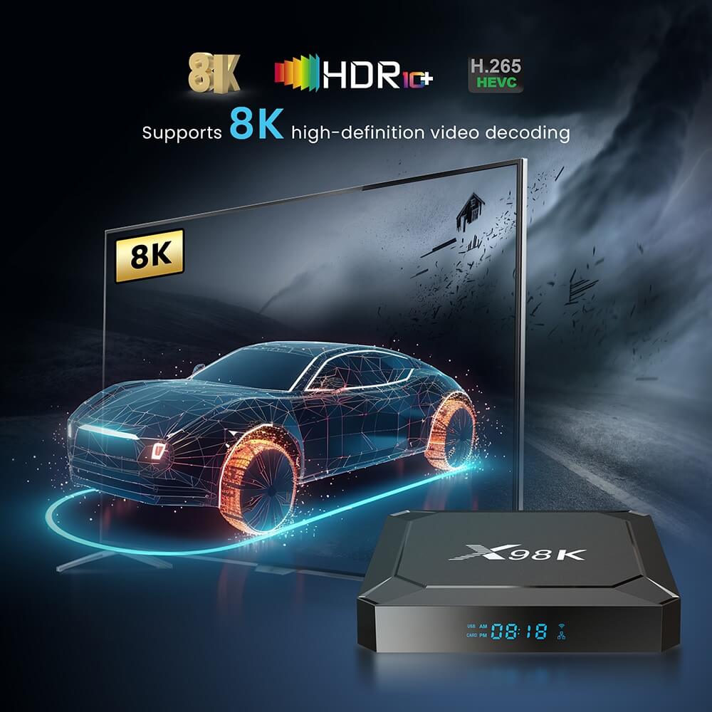 X98K RockChip RK3528 android tv box: Revolutionizing Home Entertainment