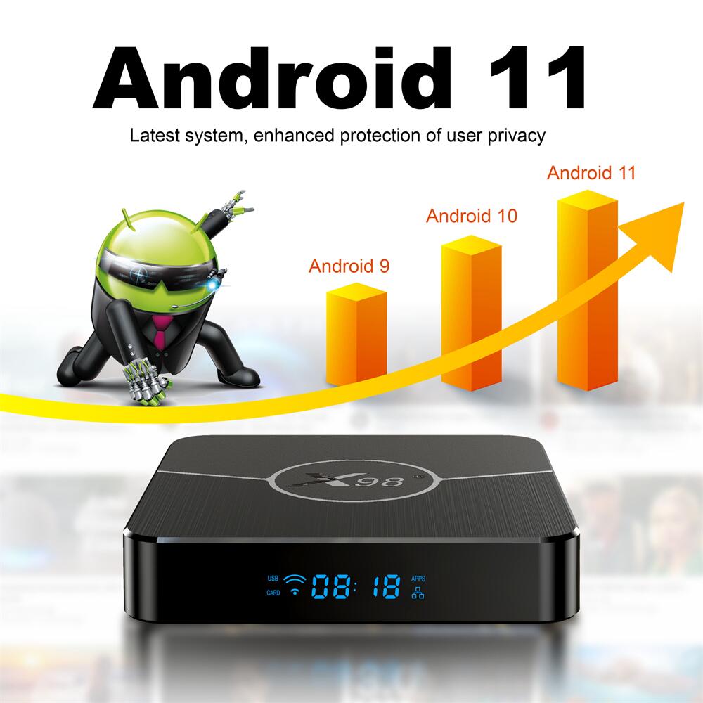 OEM X98Plus Amlogic S905W2 android tv box: Paving the Way for Entertainment Excellence