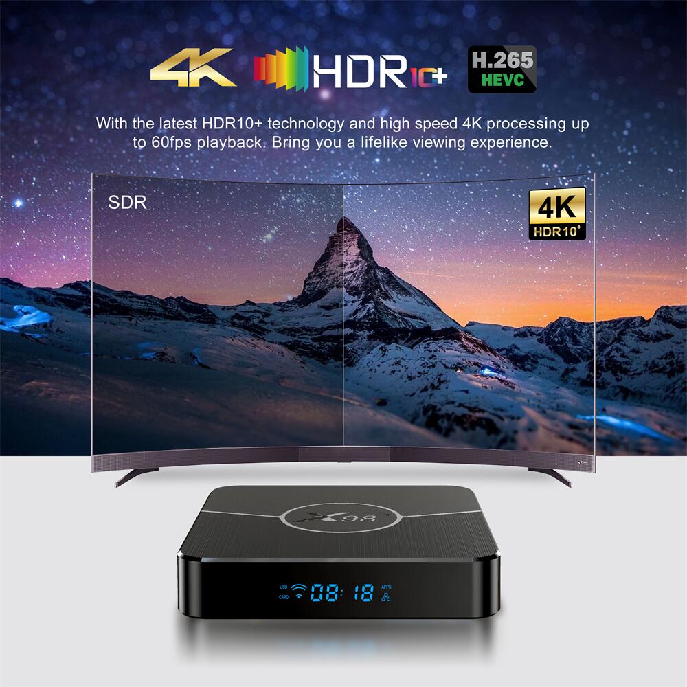 OEM X98Plus Amlogic S905W2 android tv box: Paving the Way for Entertainment Excellence