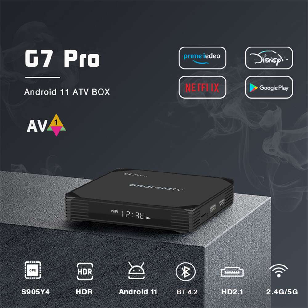 Introducing the Latest - G7 Pro Amlogic S905y4 IPTV box