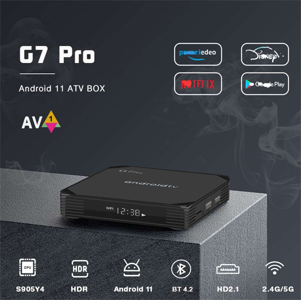 Introducing the Latest - G7 Pro Amlogic S905y4 IPTV box